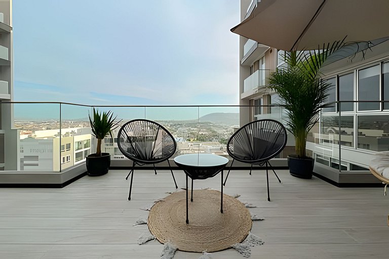 El lujo en "Perú" Dpto premium con Terraza & Vista