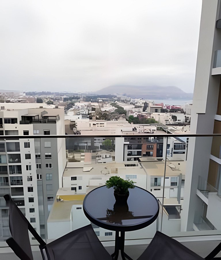 El lujo en "Perú" Dpto premium con Terraza & Vista