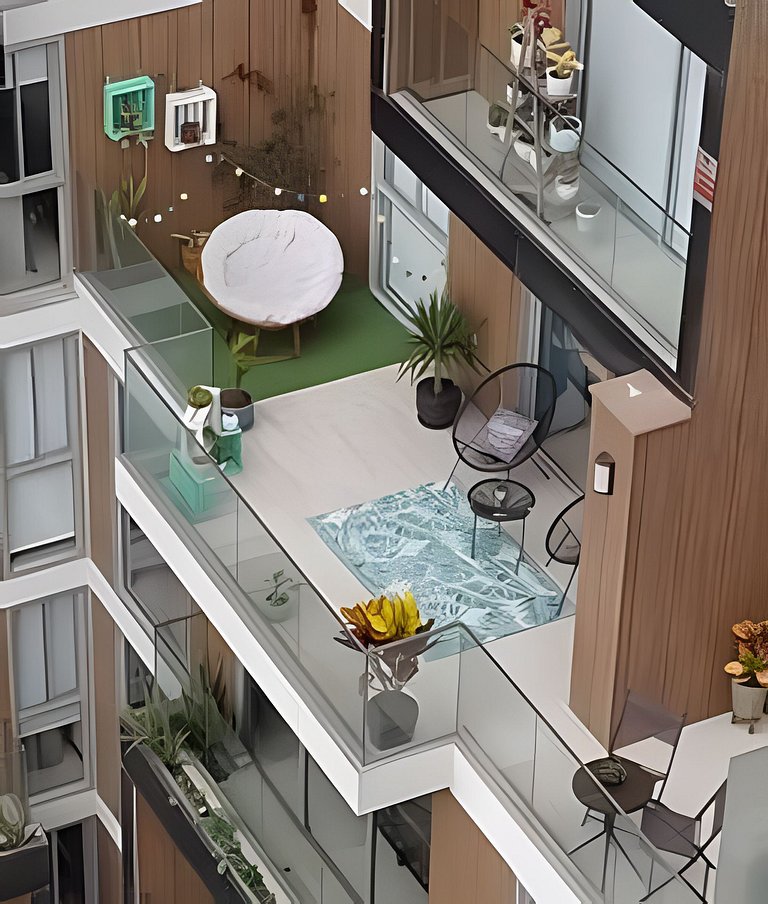 El lujo en "Perú" Dpto premium con Terraza & Vista