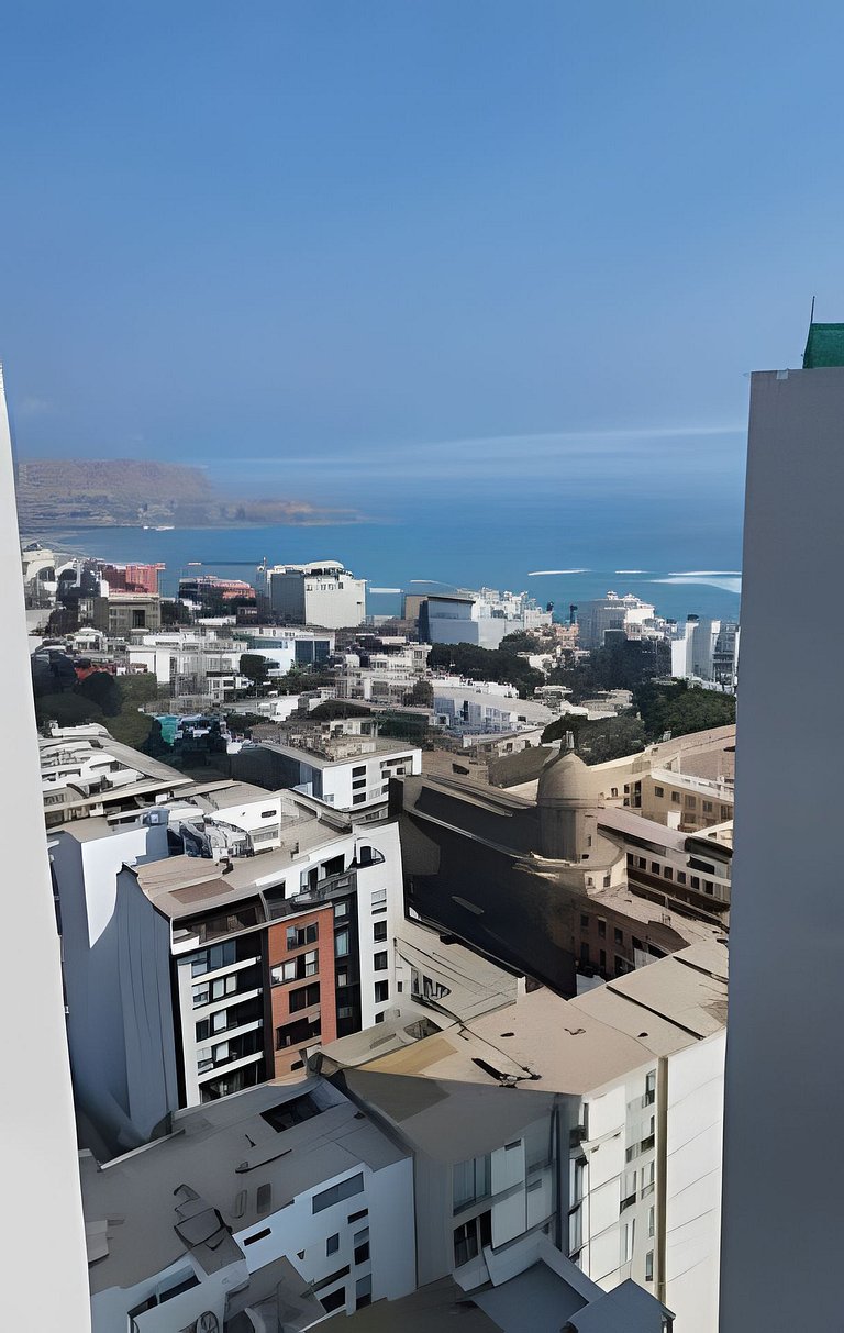 El lujo en "Perú" Dpto premium con Terraza & Vista